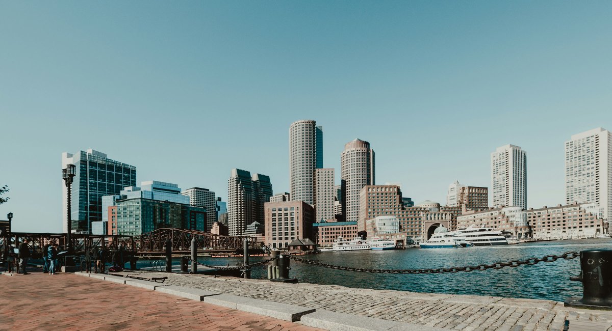 View of Boston Harbor