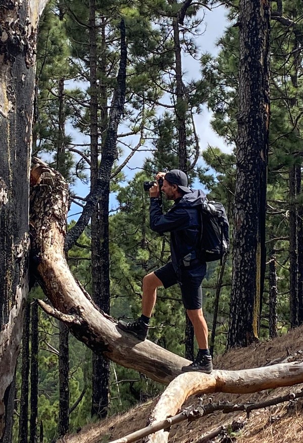 Bernd in the woods