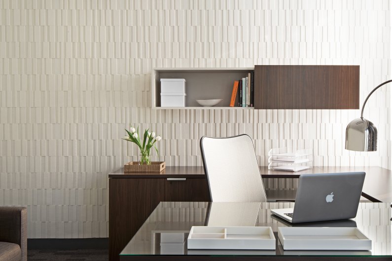 Index Dimensional acoustic wall in office