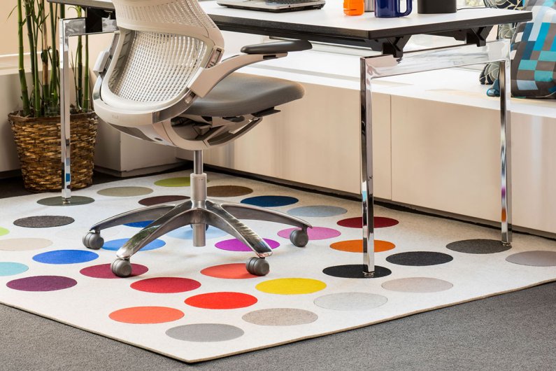 Custom Floor Coverings with custom colors