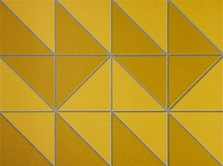 Triangle 90 Block tile with chamfered edges